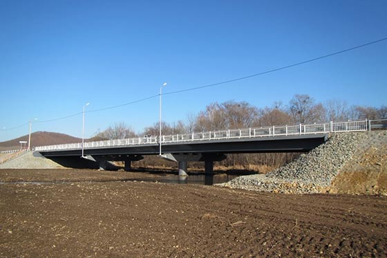 Завершённая реконструкция моста на трассе А-370